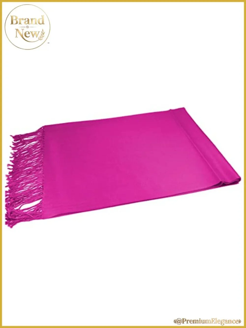 Silky Viscose Pashmina Shawl Wrap Scarf with Tassels for Weddings